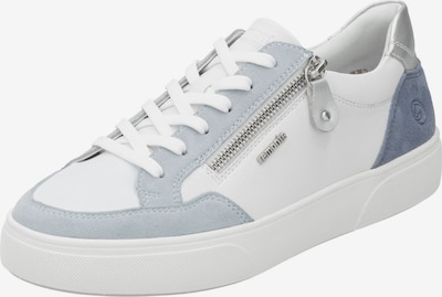 REMONTE Sneaker in taubenblau / silber / weiß, Produktansicht
