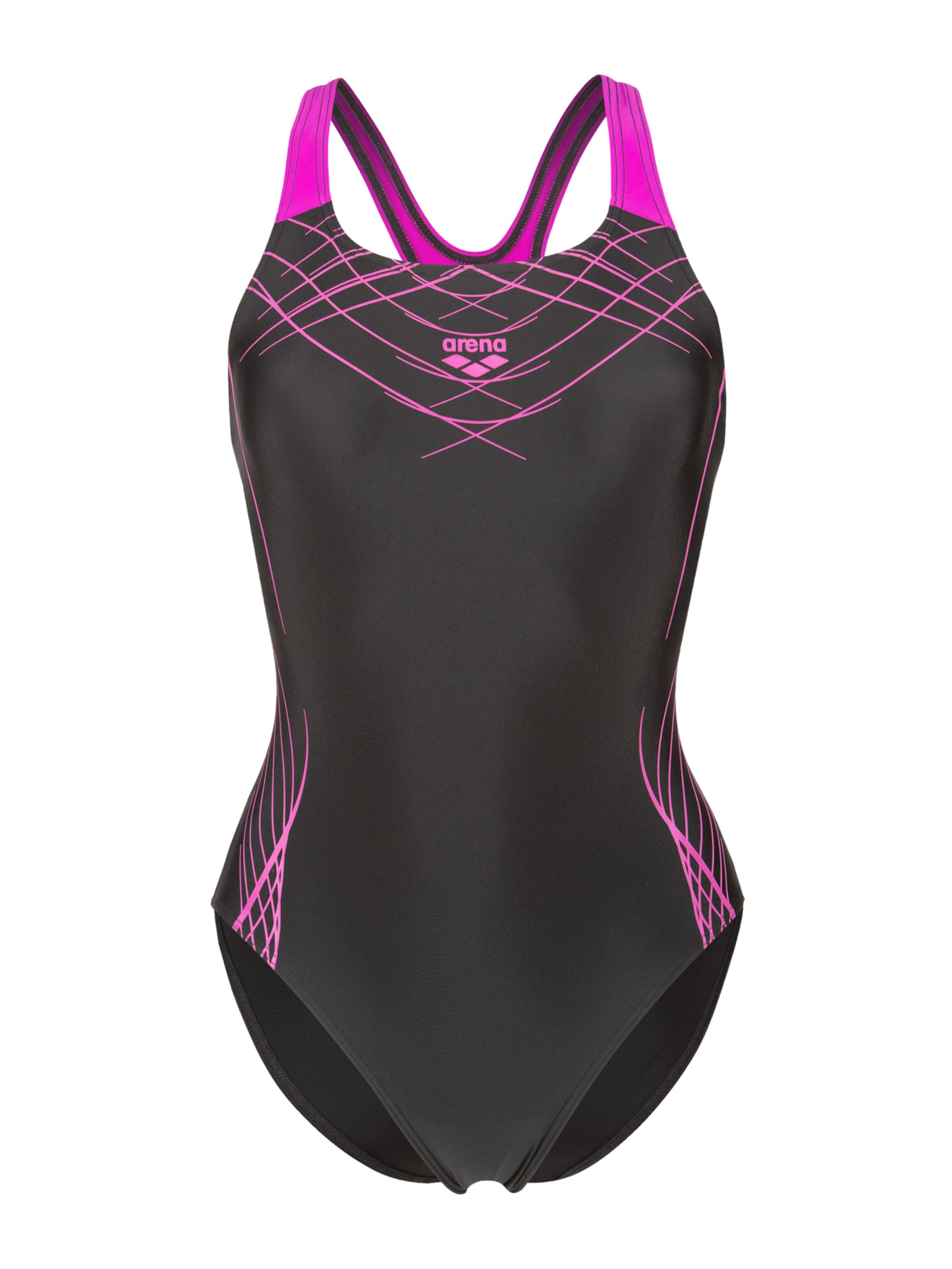 ARENA Bustier Badeanzug 'PROPOSAL PRO BACK' in Schwarz: Vorderseite