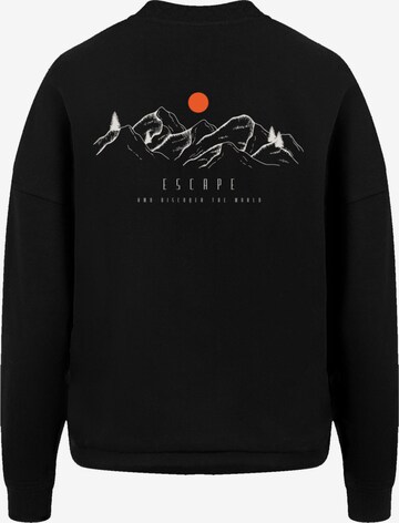F4NT4STIC Sweatshirt 'Discover the world' in Black