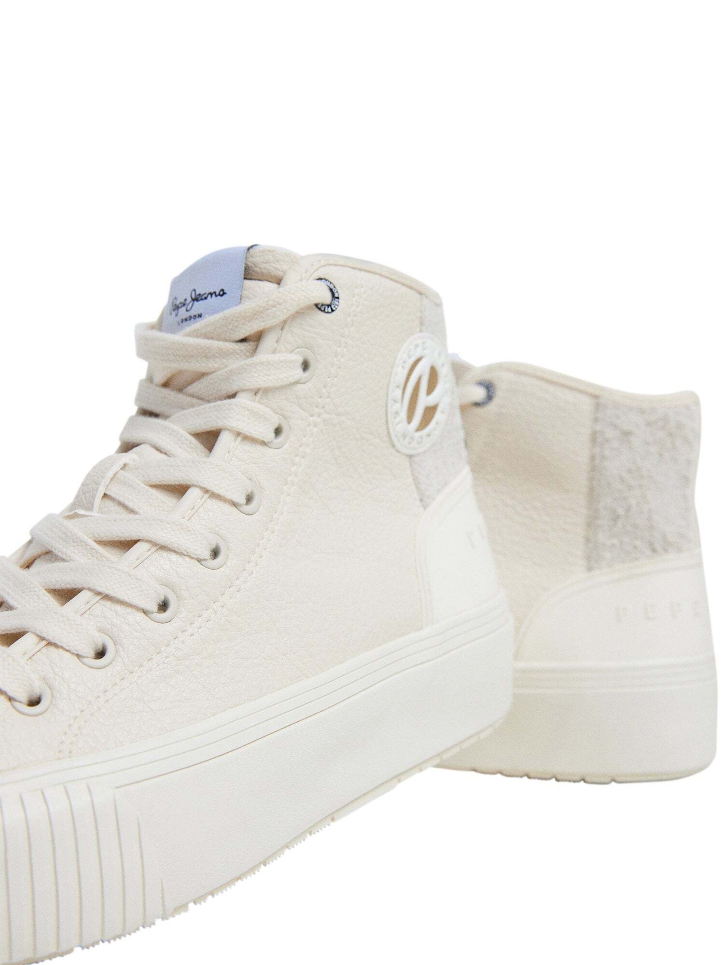Pepe Jeans Sneakers hoog in Wit