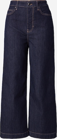 s.Oliver BLACK LABEL Wide leg Jeans 'Suri' in Blauw: voorkant