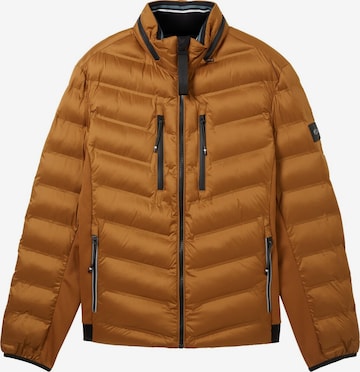 TOM TAILOR Between-Season Jacket in Brown: front