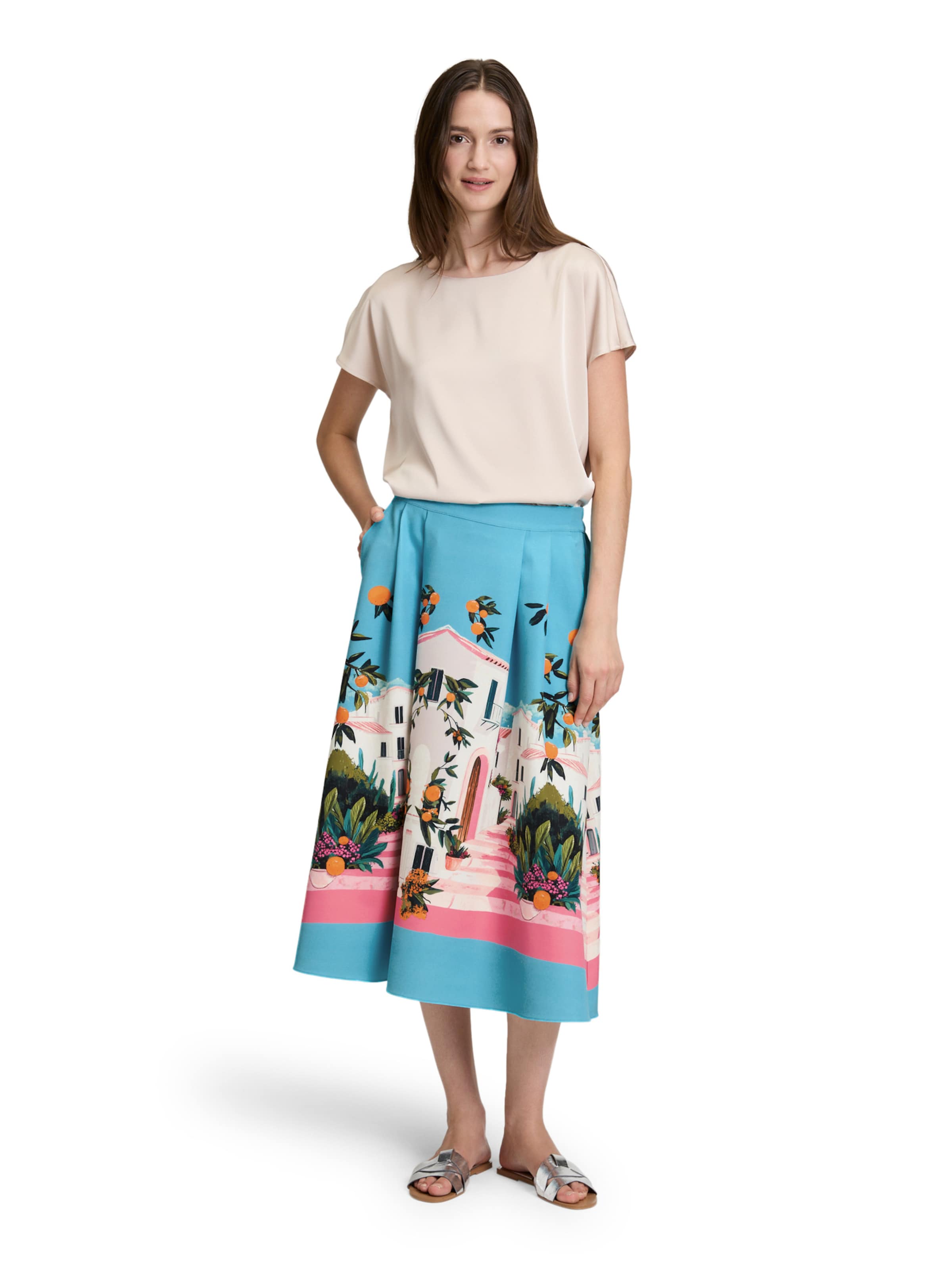 Jupe Betty & Co en bleu