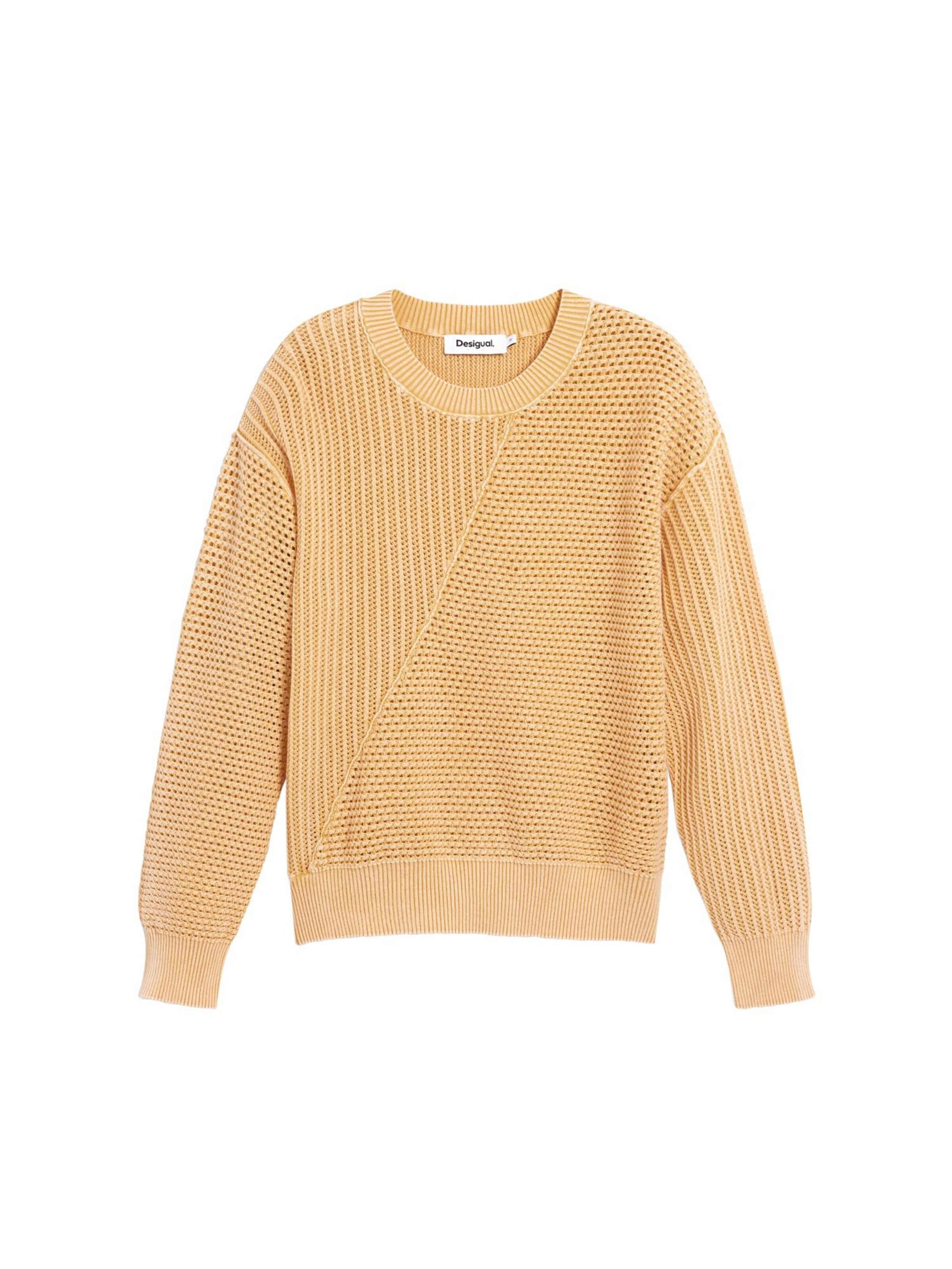Desigual Pulóver - sárga: elől