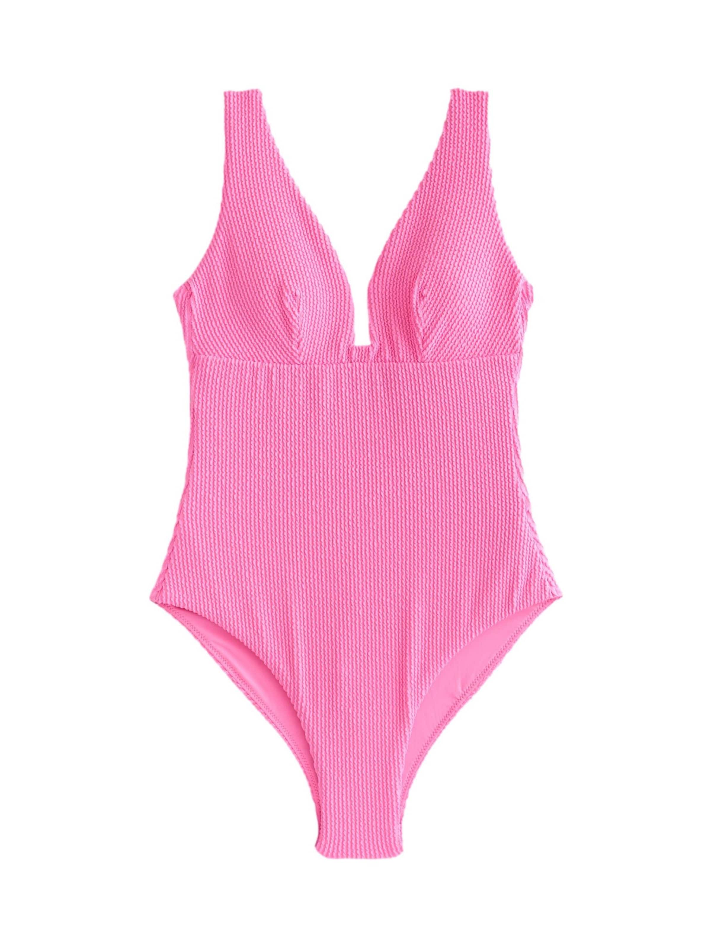 Next Shapingbadeanzug in Pink: Vorderseite