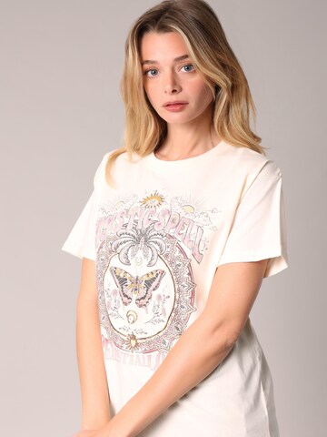 Deeluxe T-Shirt 'CELESTE' in Gelb