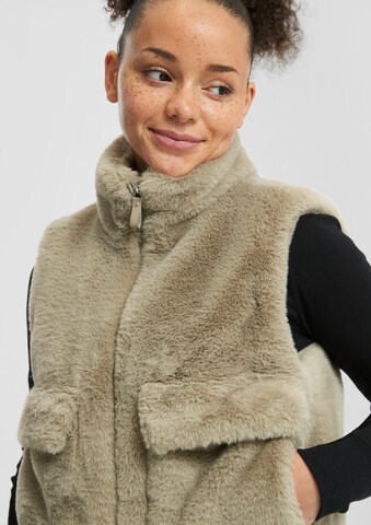 Gilet QS en beige