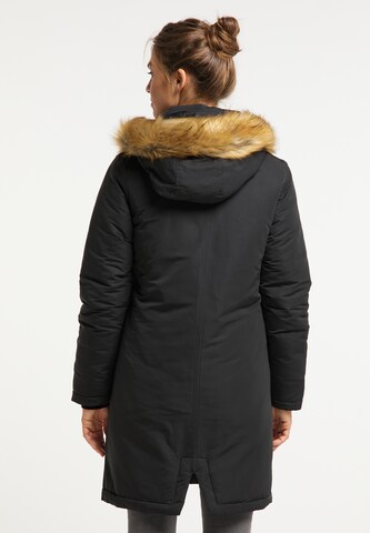 Manteau d’hiver Usha en noir