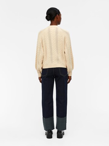OBJECT Sweater 'ELENA' in Beige