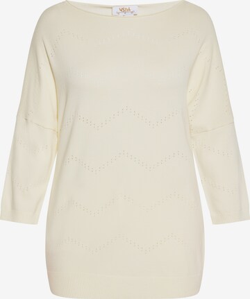 usha FESTIVAL Pullover in Beige: predná strana