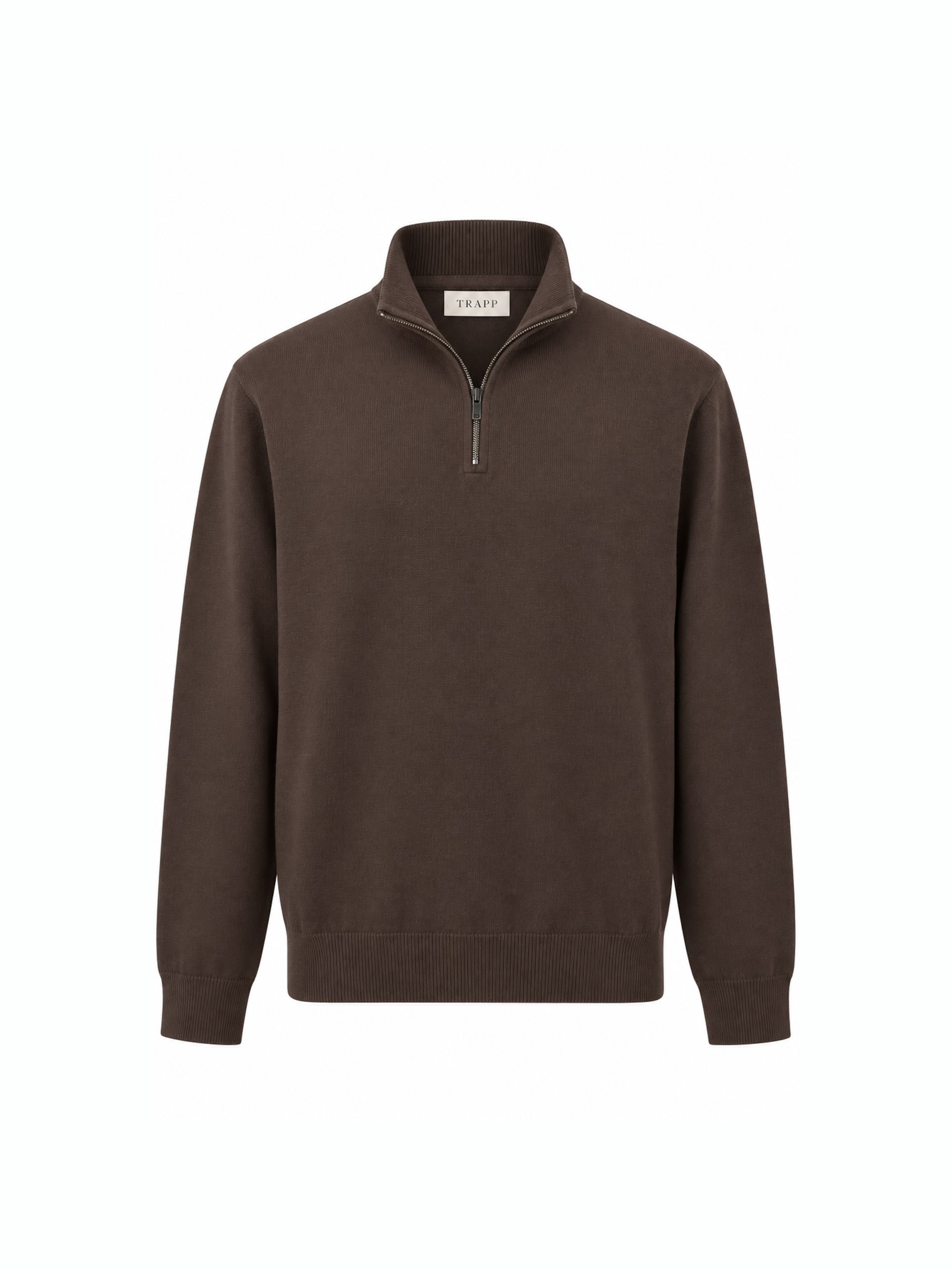 TRAPP Sweatshirt in Brown: front