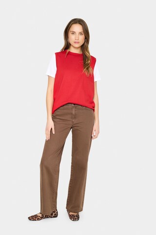 SAINT TROPEZ Sweater 'MilaSZ' in Red