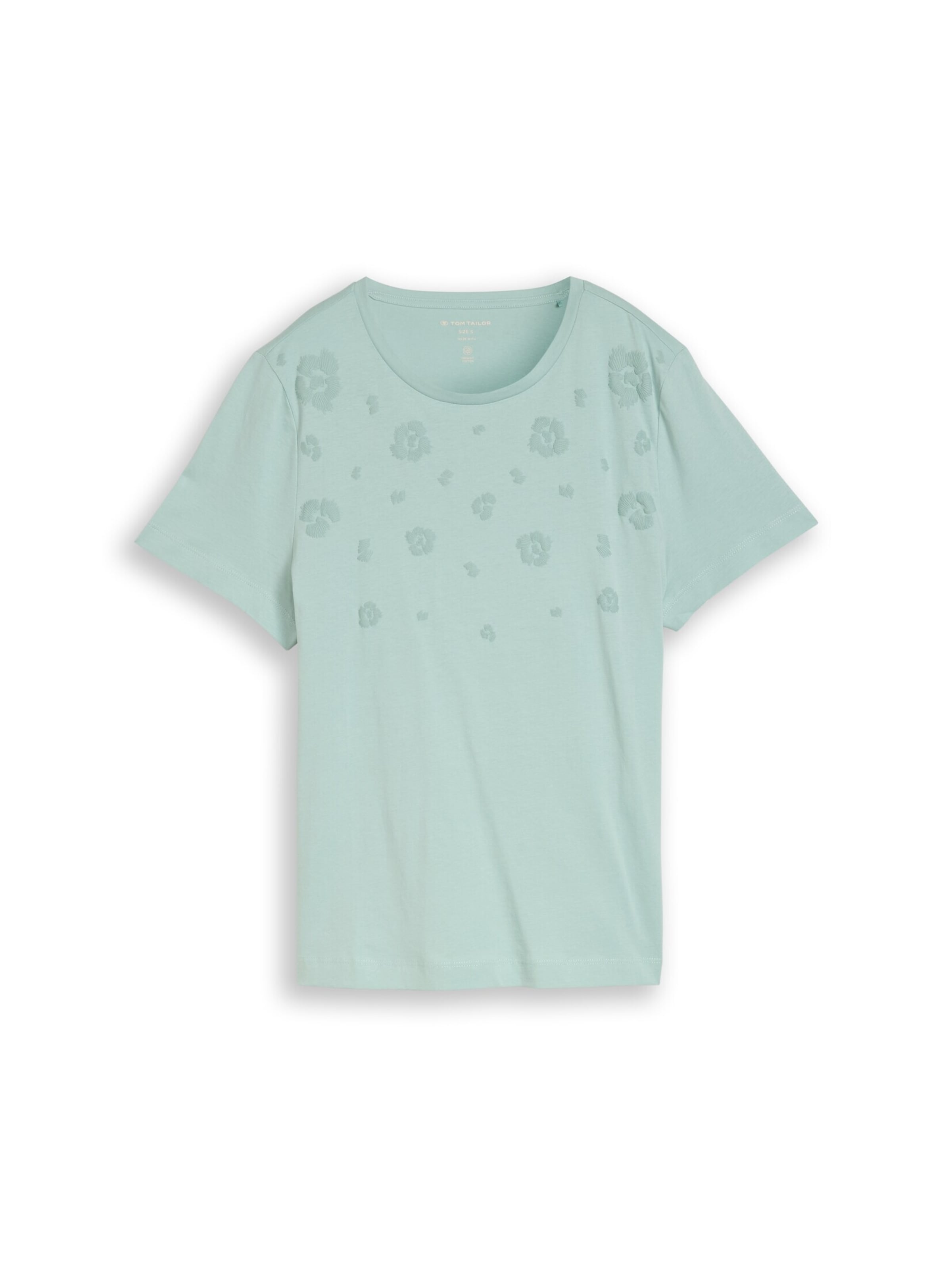 TOM TAILOR Shirt in Groen: voorkant