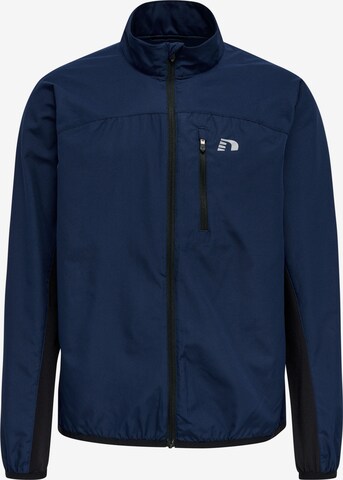 Veste de sport Newline en bleu : devant