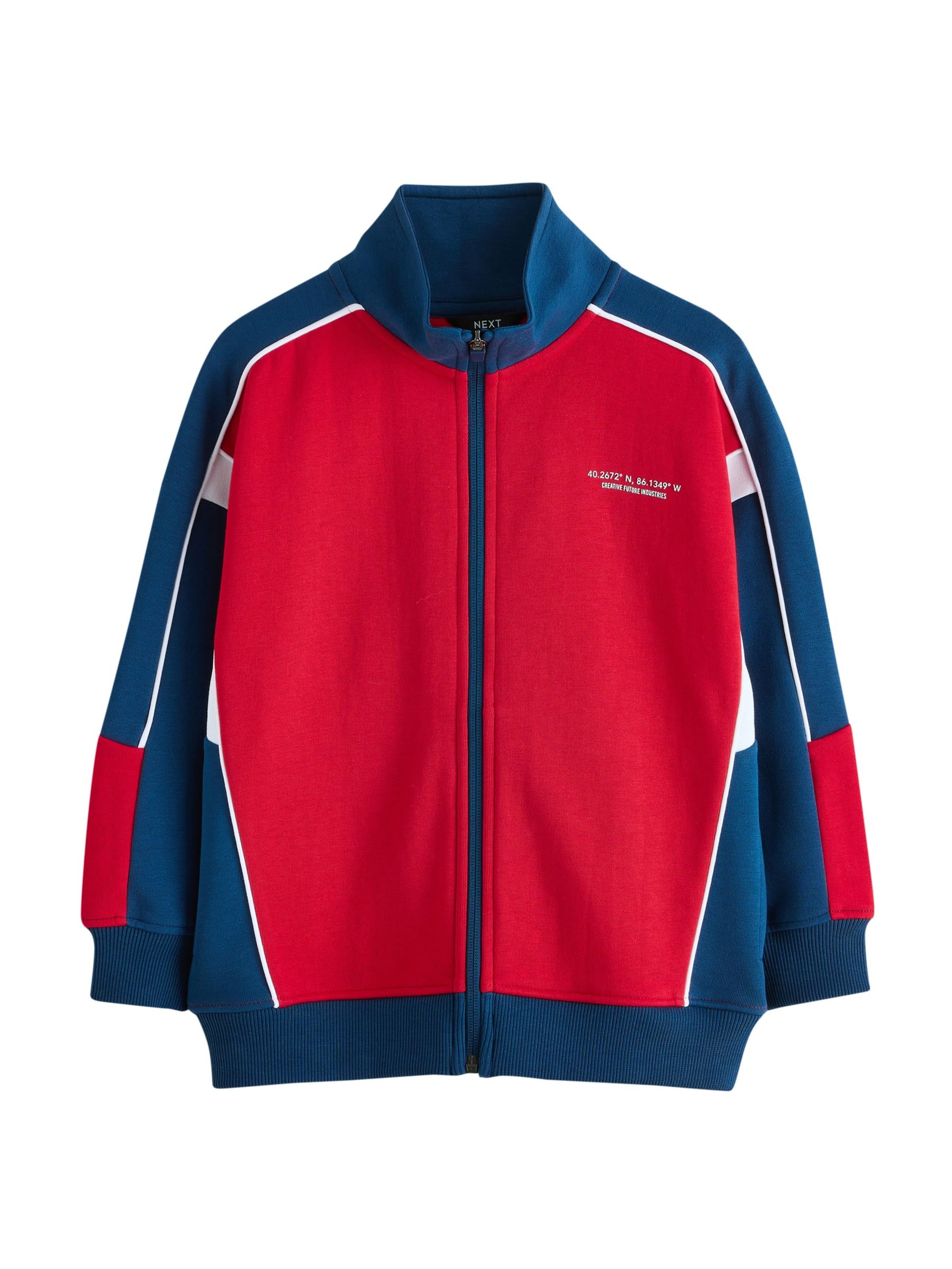 Next Jopa na zadrgo | rdeča barva: sprednja stran