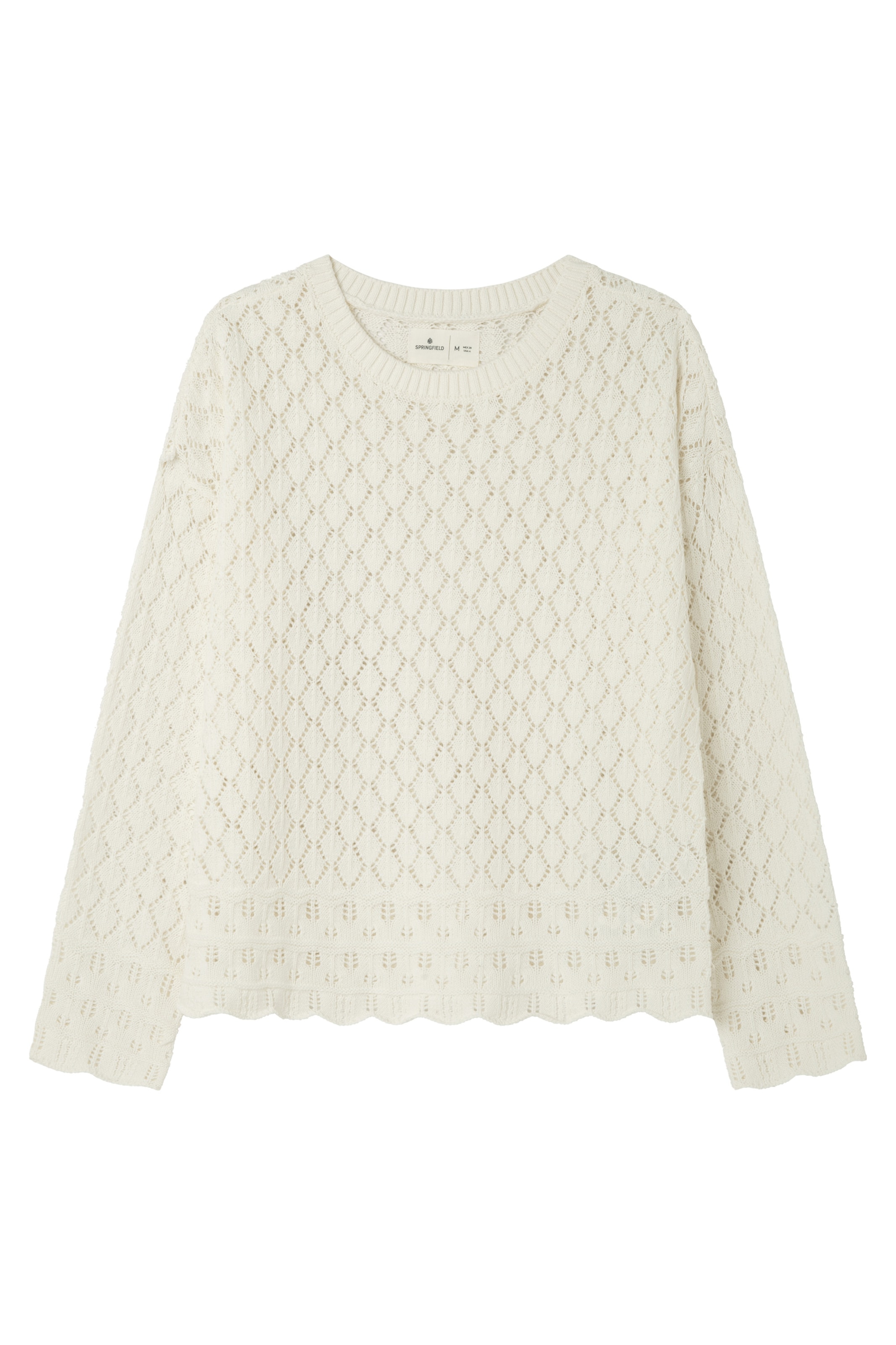 Springfield Trui in Beige: voorkant