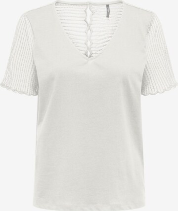 ONLY - Camisa em branco: frente