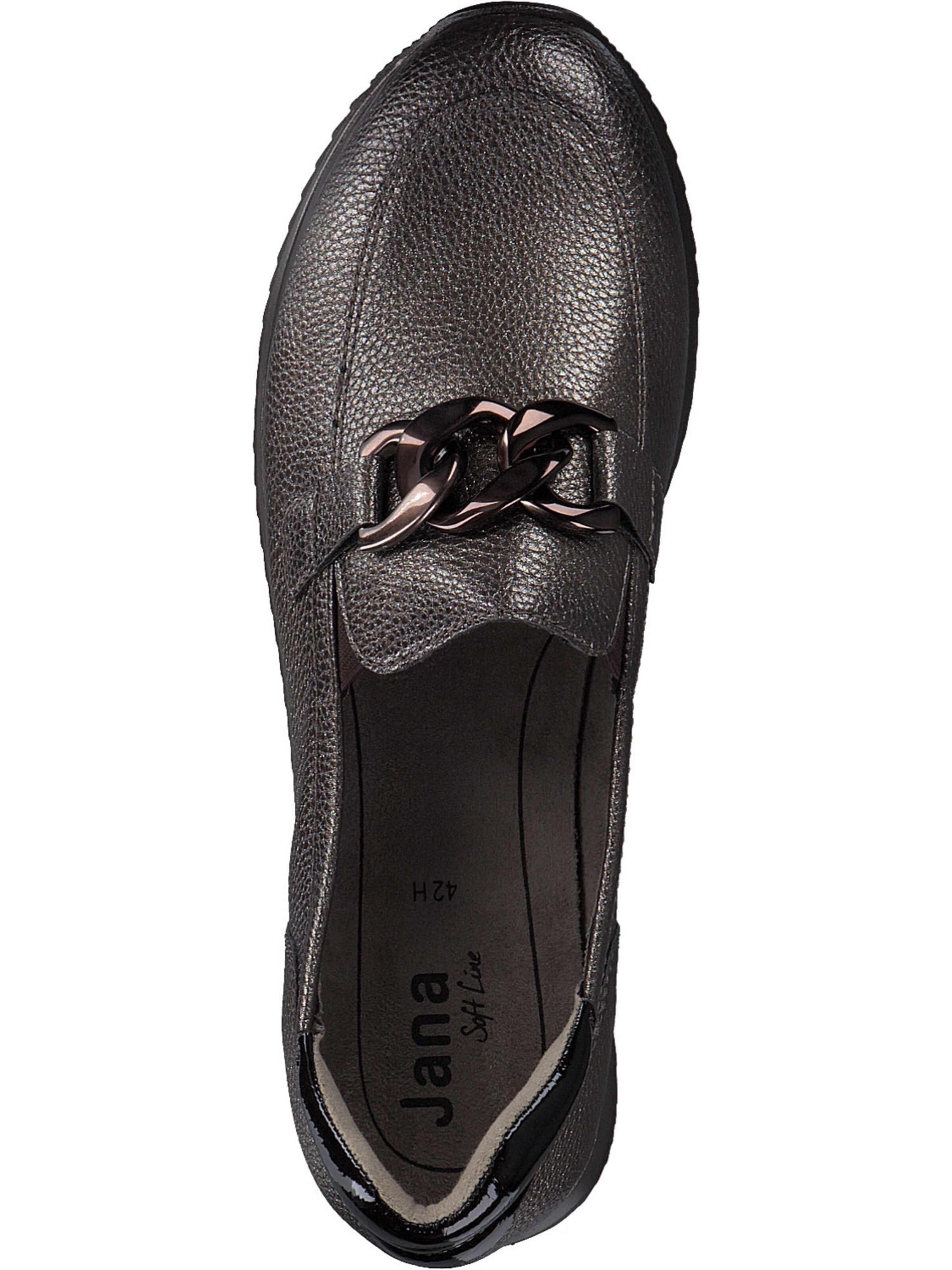 JANA Slipper in Grau