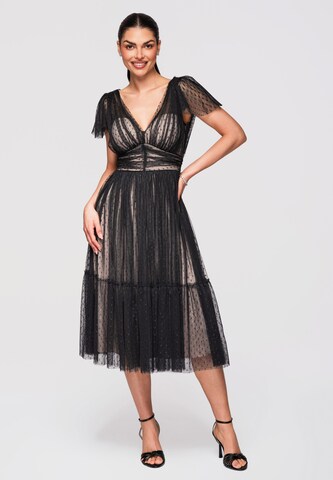 Robe de soirée Ombre en noir