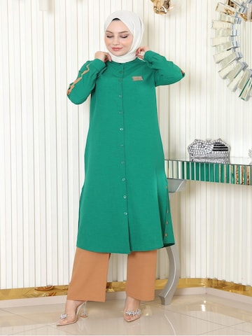MODAMIHRAM Tunic in Green
