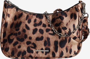 Bershka Handtas in Bruin: voorkant