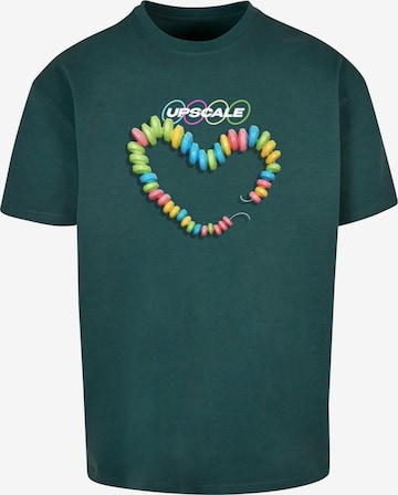 T-Shirt 'Sweet Treats' MT Upscale en vert : devant