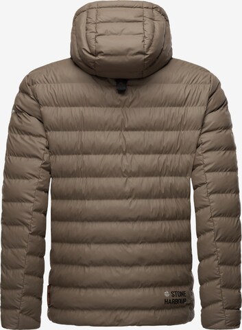 STONE HARBOUR Winter jacket 'Zaharoo' in Brown