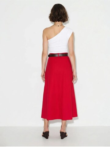 Jupe Bianco Lucci en rouge