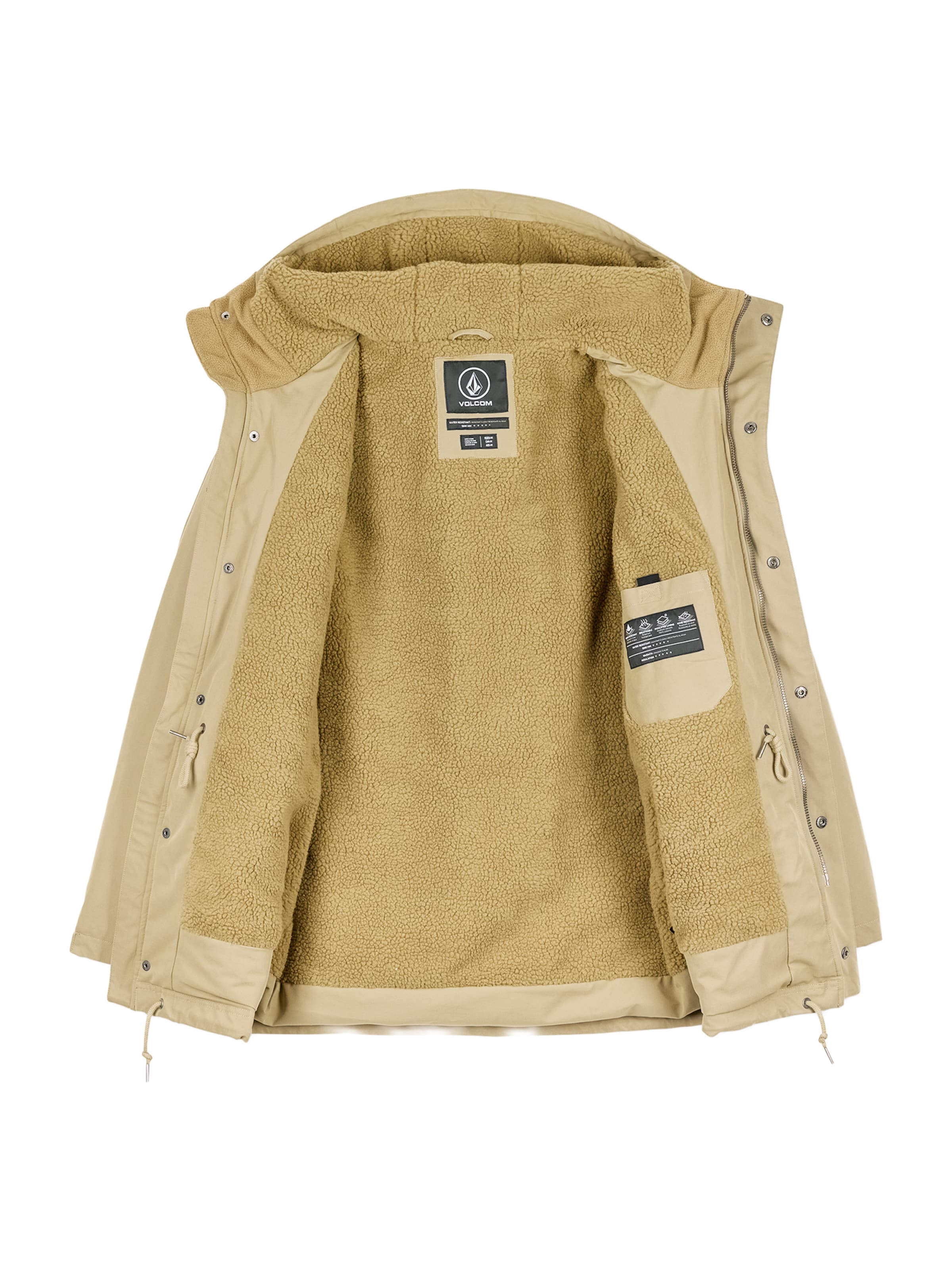 Parka d’hiver 'Starget 5K' Volcom en beige