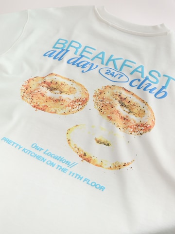 Next Shirt 'Bagel' in Beige