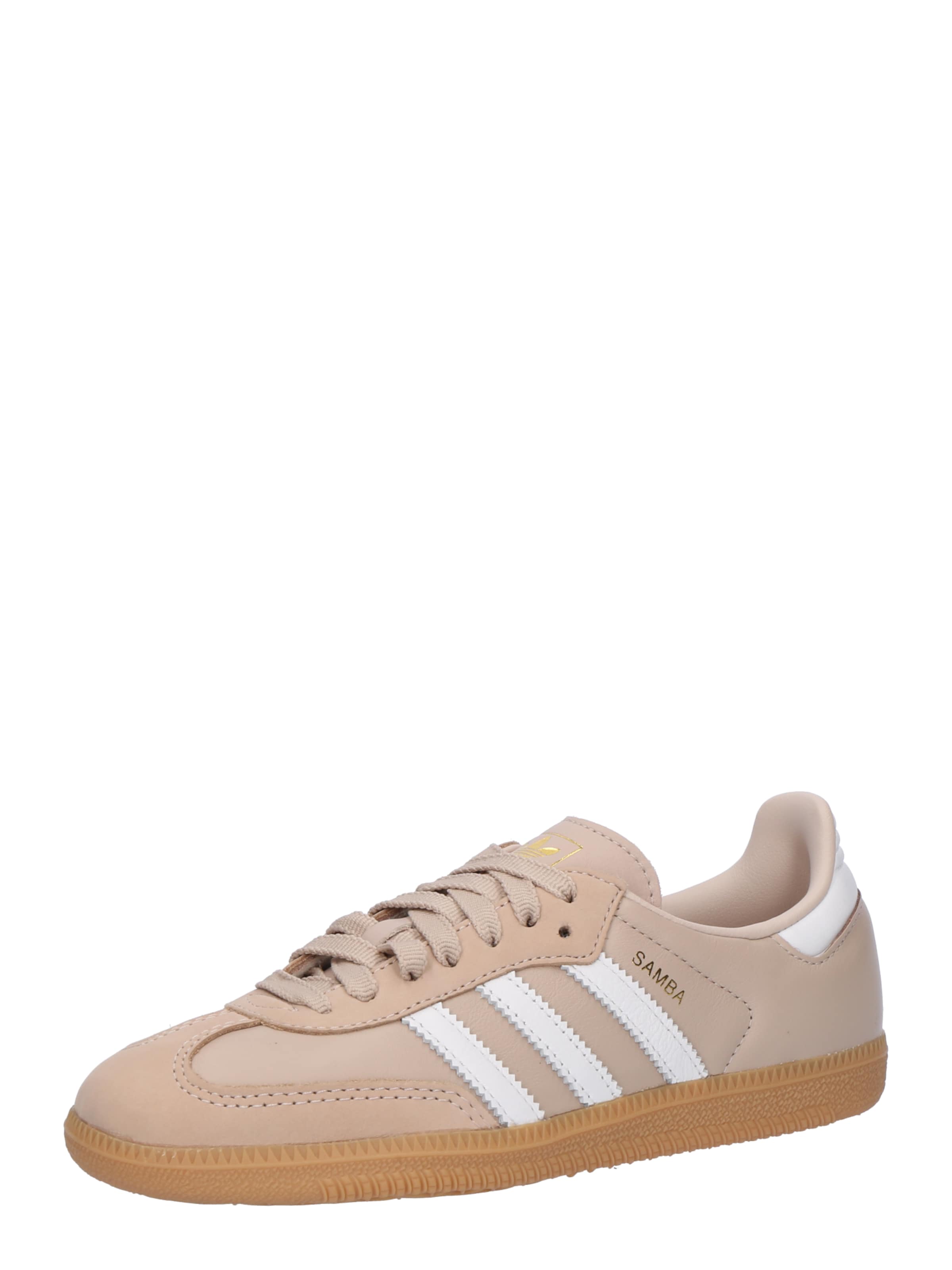ADIDAS ORIGINALS Platform trainers 'Samba' in Beige / Gold / White, Item view