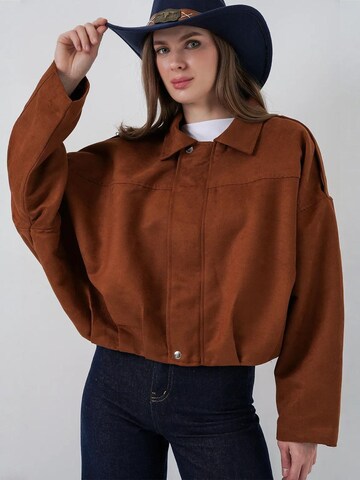 Giacca di mezza stagione di Bigdart in marrone: frontale