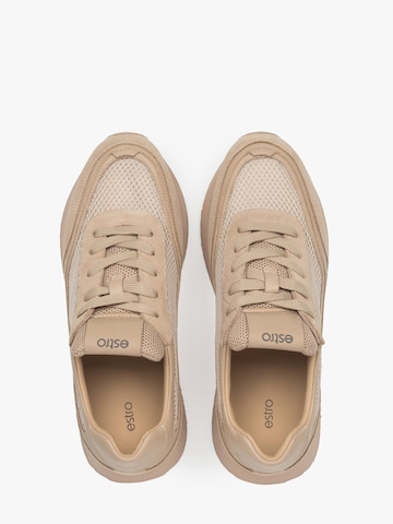 Estro Sneakersy niskie '301-04-22' w kolorze beżowy