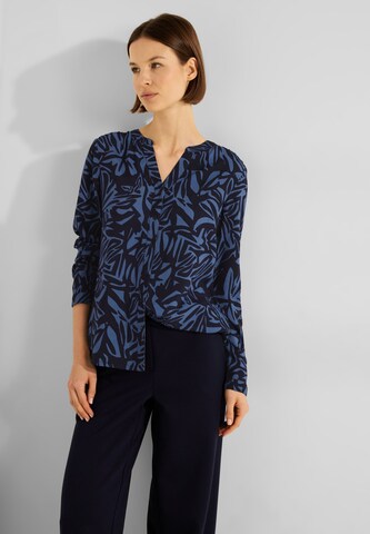 CECIL Blouse in Blue: front