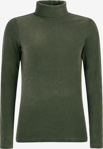 PROTEST Athletic Sweatshirt 'PRTPEARLA' in Green: front
