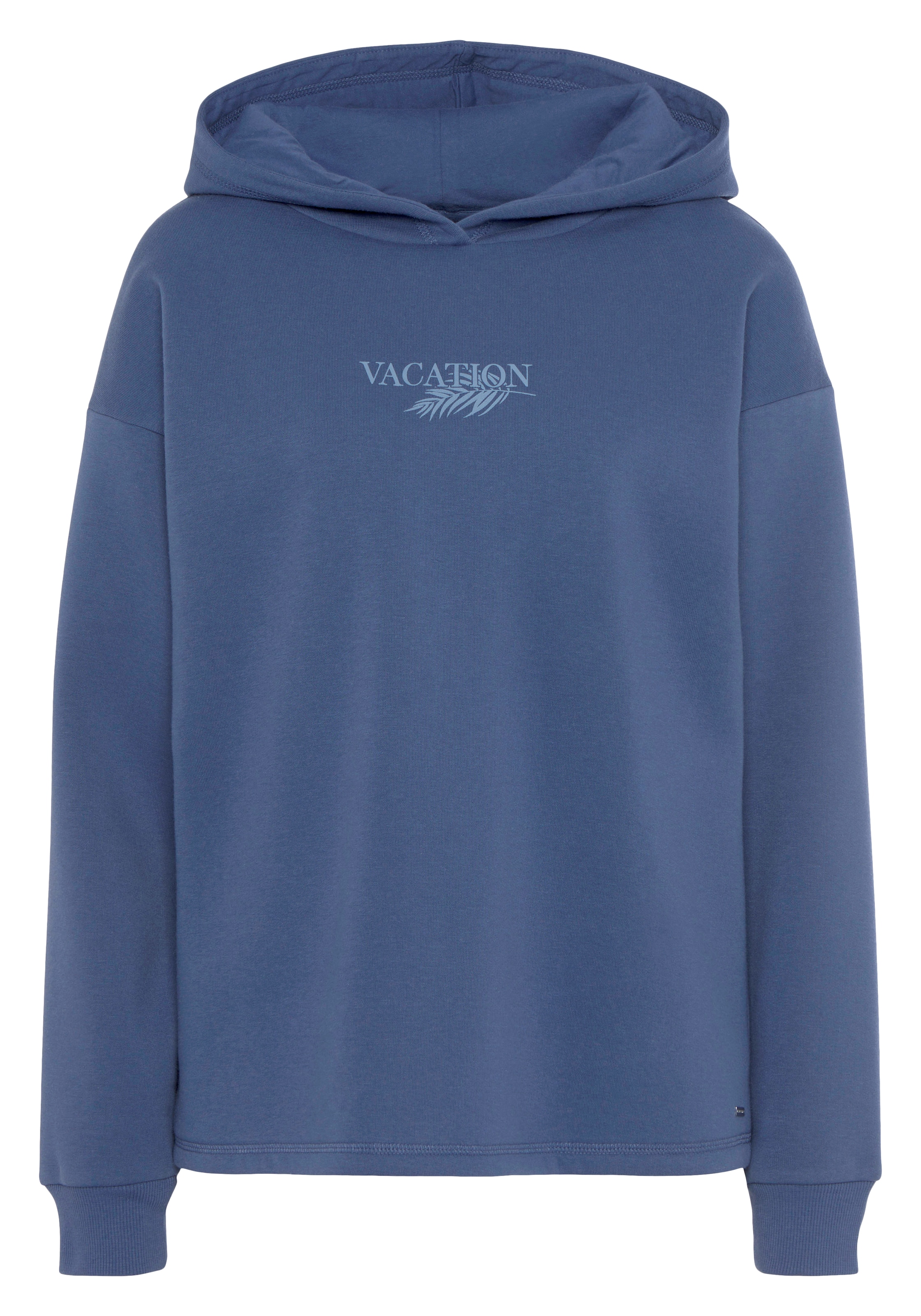 LASCANA Sweatshirt in Blue: front