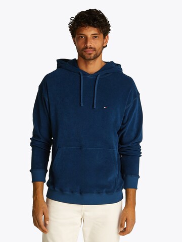 TOMMY HILFIGER Mikina - Modrá: predná strana