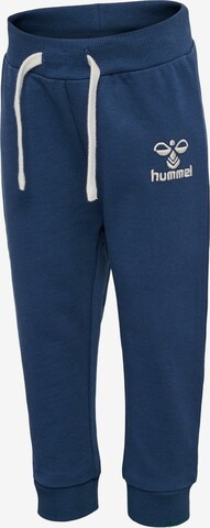 Effilé Pantalon Hummel en bleu