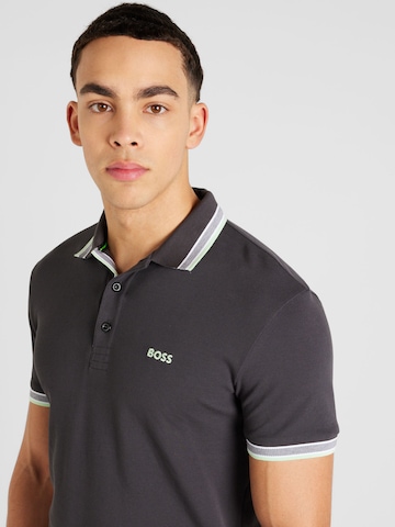 BOSS Black Poloshirt 'Paddy' in Grau