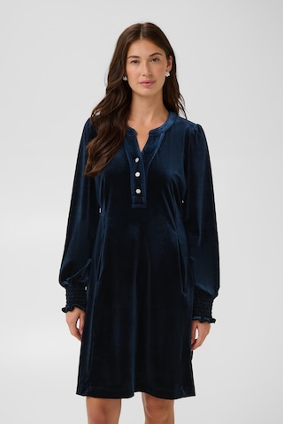 CULTURE - Vestido 'HANANNA' em azul: frente