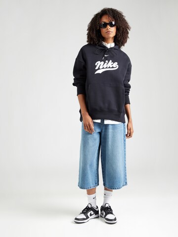 Nike Sportswear Sweatshirt 'PHNX FLC' in Schwarz