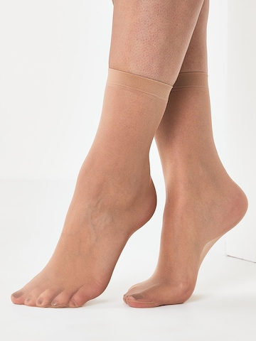 Chaussettes fines Next en beige