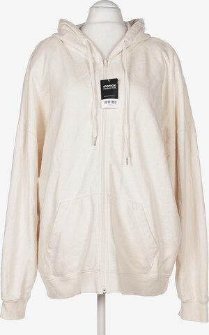 The Frankie Shop Sweatshirt & Zip-Up Hoodie in 4XL in White: front