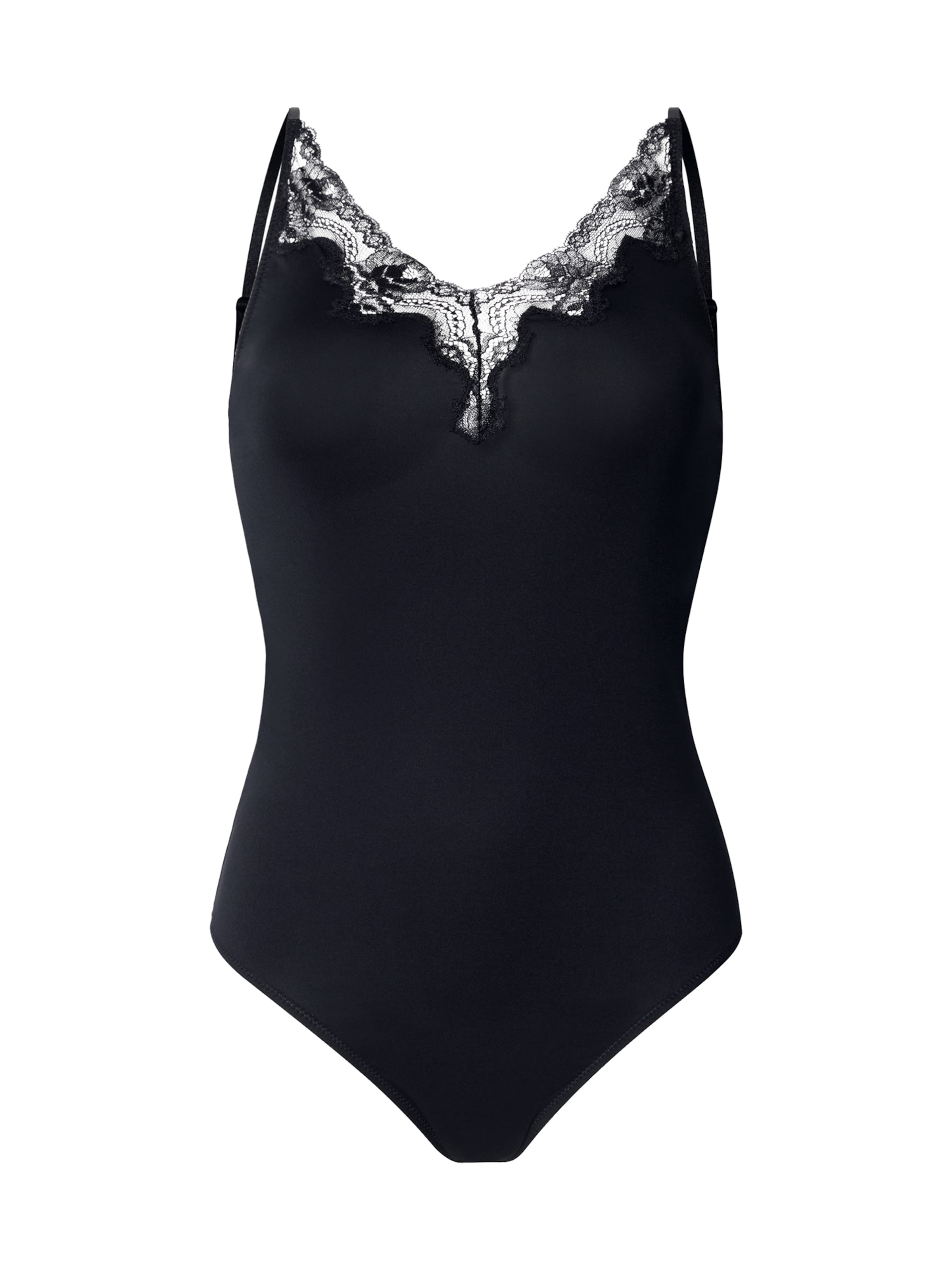 PIECES Bodysuit 'PCLILI' in Black: front