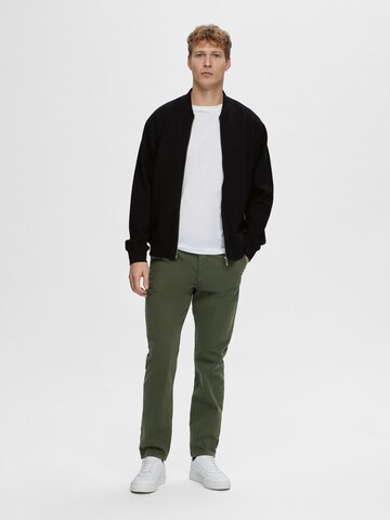 SELECTED HOMME Sweatjacka 'MACK' i svart