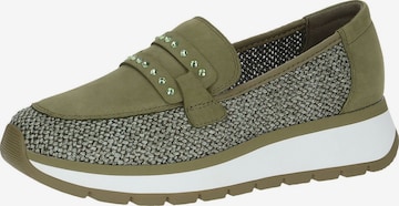 CAPRICE Slipper in Grün: Vorderseite