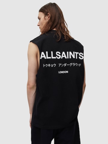 AllSaints T-shirt 'UNDERGROUND' i svart