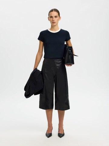 SELECTED - Camiseta 'SLFMILLY' en azul