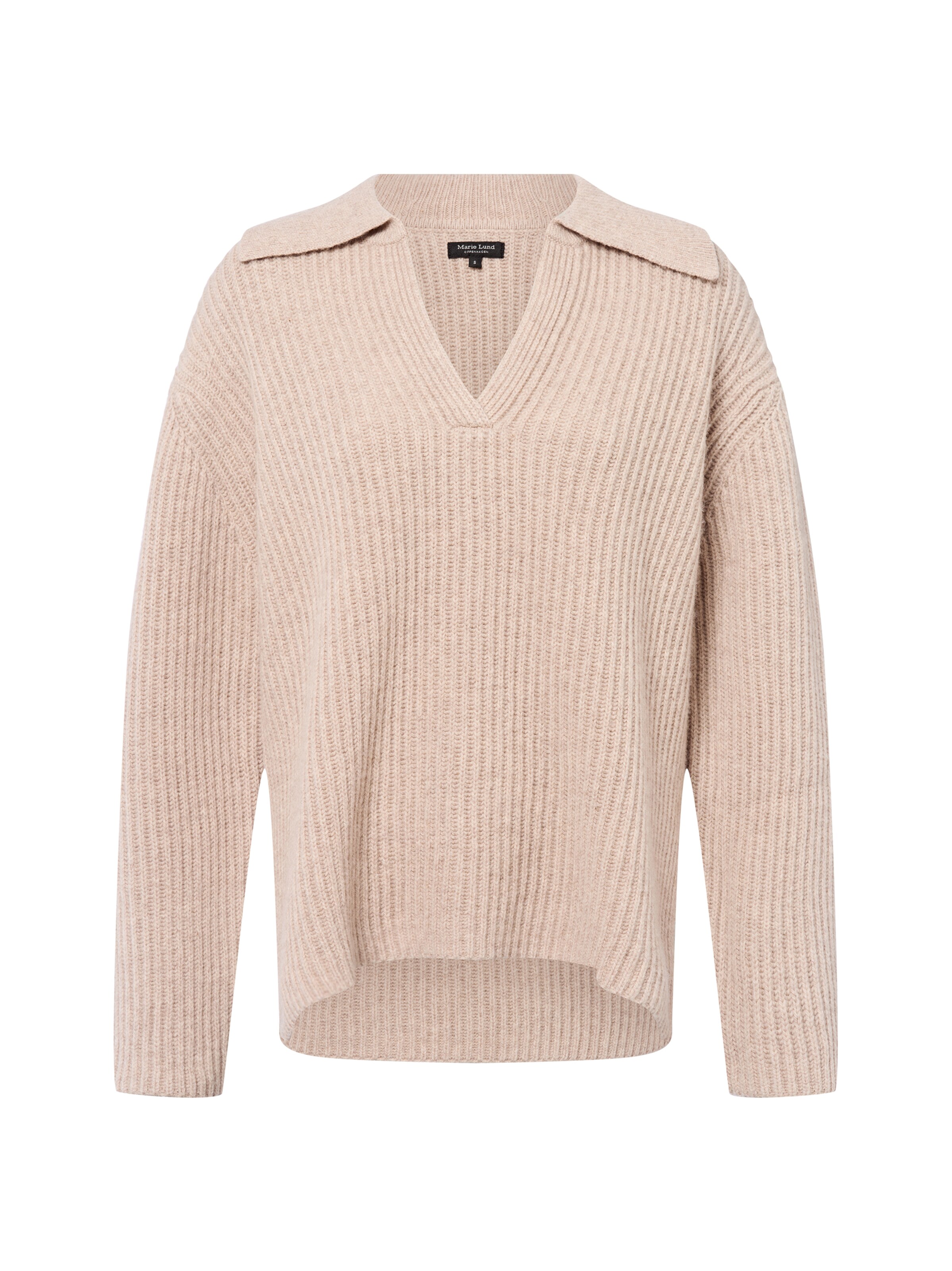 Marie Lund Trui in Beige: voorkant