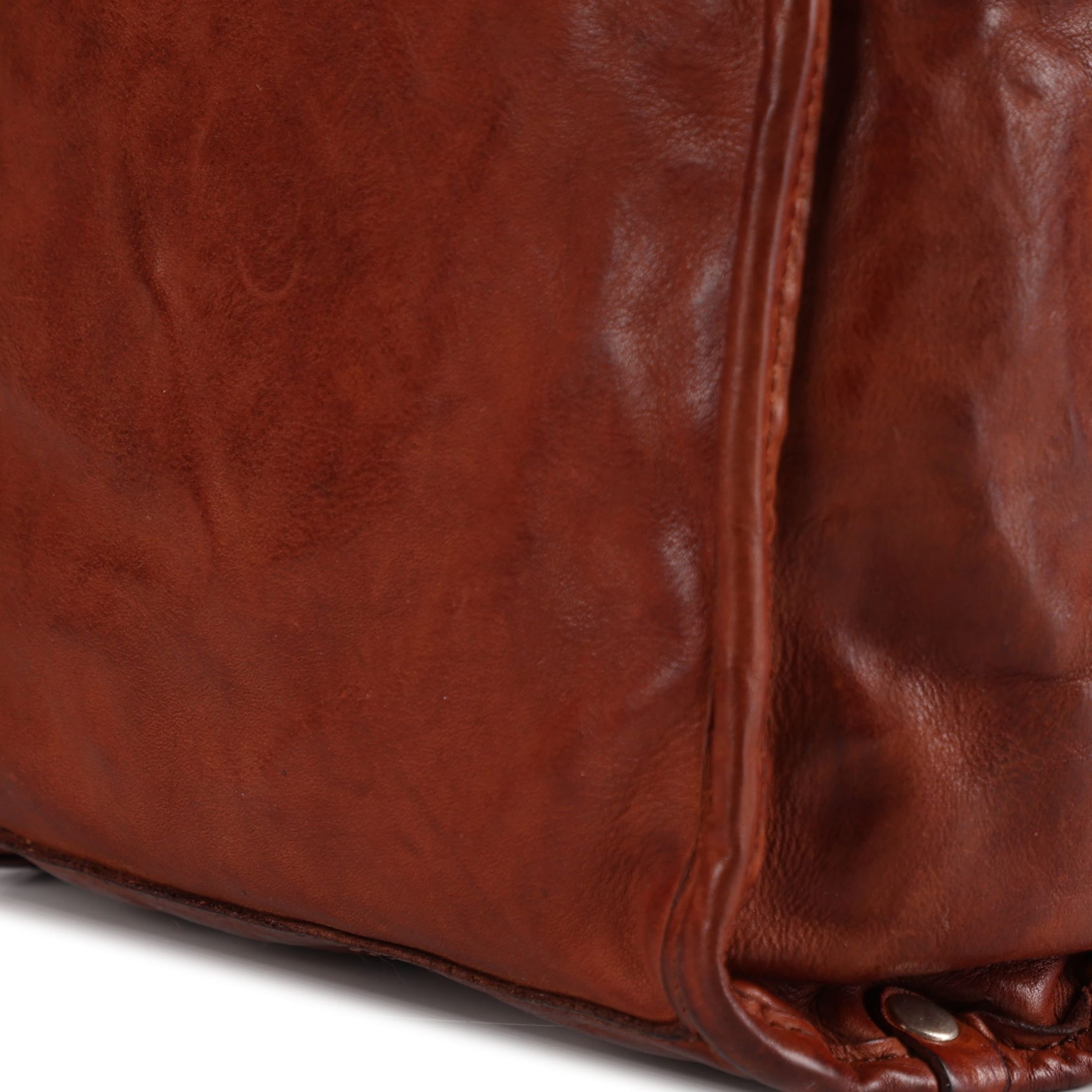 Borsa a tracolla 'Cipresso' di Campomaggi in marrone